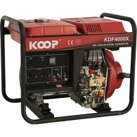 موتور برق دیزلی 2 کیلووات کوپ مدل KDF-4000X با باک سوخت 12 لیتری