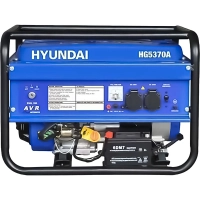 موتور برق هیوندای مدل HG5370A با توان 3 کیلووات و موتور بنزینی 200 سی‌سی