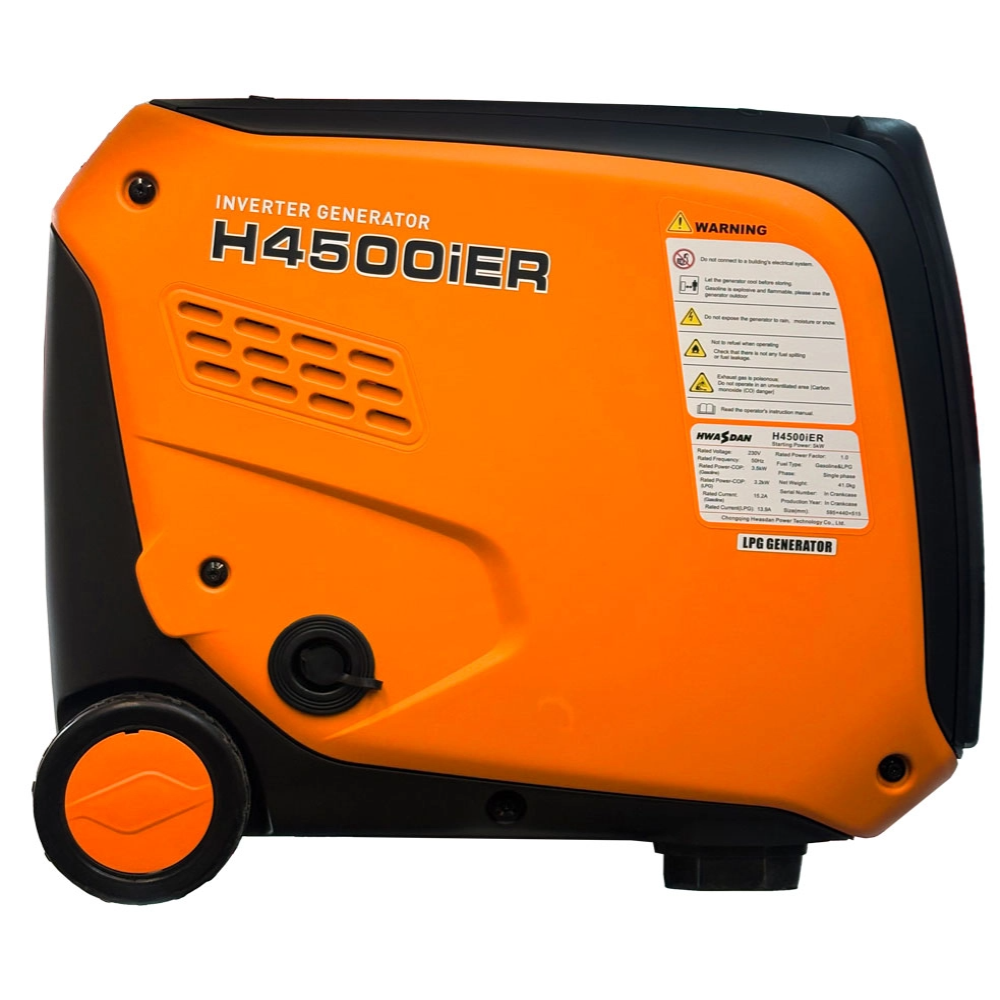 موتور برق هواسدان دوگانه سوز 4 کیلووات مدل H4500iER با برد اینورتر